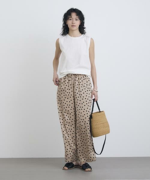 HOUSE OF LOTUS / ハウス オブ ロータス その他パンツ | ドットサテンパンツ | 詳細5