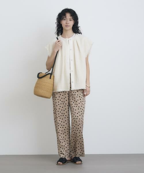 HOUSE OF LOTUS / ハウス オブ ロータス その他パンツ | ドットサテンパンツ | 詳細9