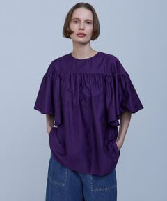 HOUSE OF LOTUS / ハウス オブ ロータス シャツ・ブラウス | ライトモールスキンオフショルダーフレアスリーブブラウス