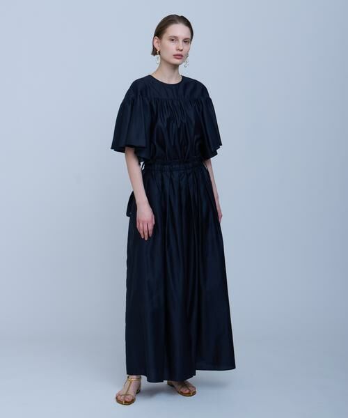 HOUSE OF LOTUS / ハウス オブ ロータス シャツ・ブラウス | ライトモールスキンオフショルダーフレアスリーブブラウス | 詳細11