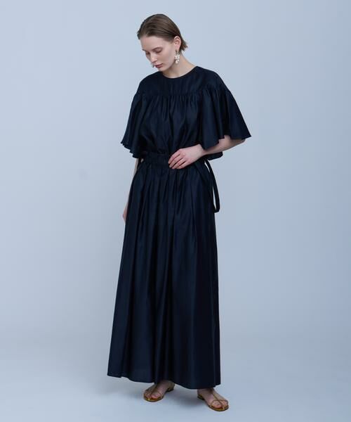 HOUSE OF LOTUS / ハウス オブ ロータス シャツ・ブラウス | ライトモールスキンオフショルダーフレアスリーブブラウス | 詳細12