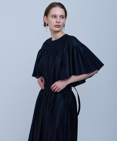 HOUSE OF LOTUS / ハウス オブ ロータス シャツ・ブラウス | ライトモールスキンオフショルダーフレアスリーブブラウス | 詳細8