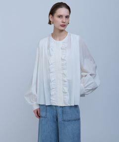 HOUSE OF LOTUS / ハウス オブ ロータス シャツ・ブラウス | キュプラブロードティアードフリルブラウス