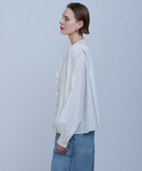 HOUSE OF LOTUS / ハウス オブ ロータス シャツ・ブラウス | キュプラブロードティアードフリルブラウス | 詳細1