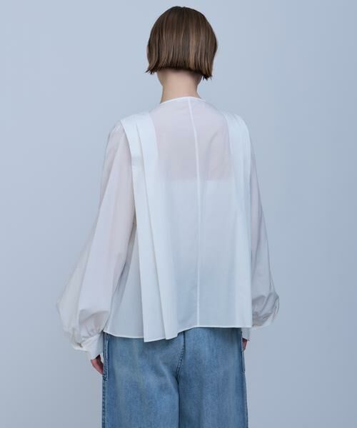 HOUSE OF LOTUS / ハウス オブ ロータス シャツ・ブラウス | キュプラブロードティアードフリルブラウス | 詳細2