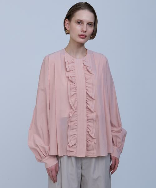 HOUSE OF LOTUS / ハウス オブ ロータス シャツ・ブラウス | キュプラブロードティアードフリルブラウス | 詳細4