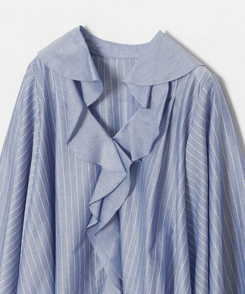 HOUSE OF LOTUS / ハウス オブ ロータス シャツ・ブラウス | シャイニーストライプラッフルブラウス | 詳細11