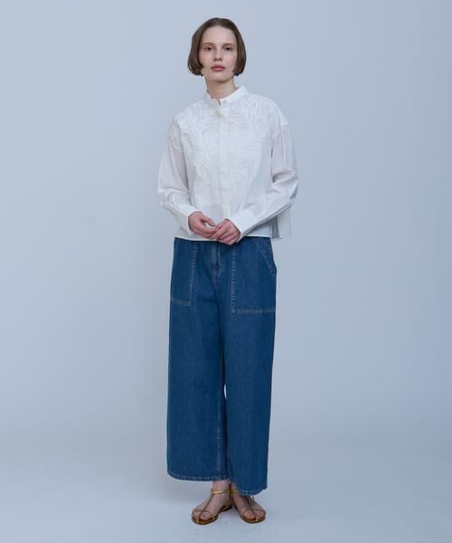 HOUSE OF LOTUS / ハウス オブ ロータス シャツ・ブラウス | エンブロイダリーサッカーシャツ | 詳細3