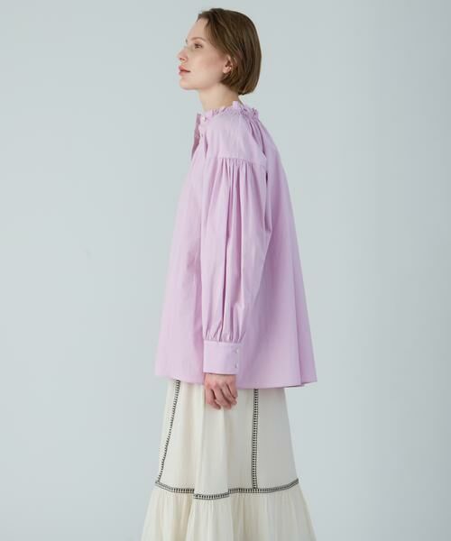 HOUSE OF LOTUS / ハウス オブ ロータス シャツ・ブラウス | ブロードタックシャーリングブラウス | 詳細16