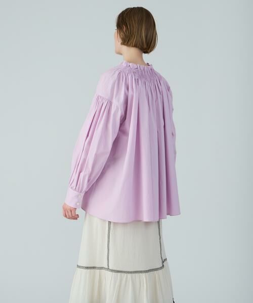 HOUSE OF LOTUS / ハウス オブ ロータス シャツ・ブラウス | ブロードタックシャーリングブラウス | 詳細17