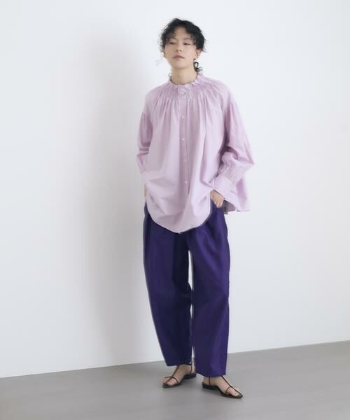 HOUSE OF LOTUS / ハウス オブ ロータス シャツ・ブラウス | ブロードタックシャーリングブラウス | 詳細18