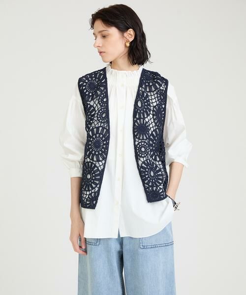 HOUSE OF LOTUS / ハウス オブ ロータス シャツ・ブラウス | ブロードタックシャーリングブラウス | 詳細6