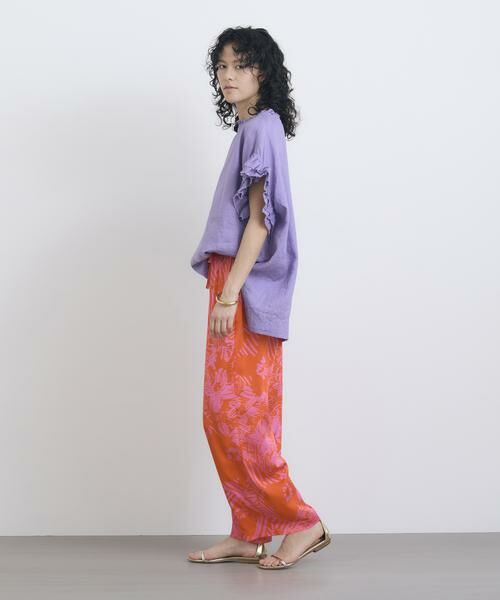 HOUSE OF LOTUS / ハウス オブ ロータス シャツ・ブラウス | リネンフリルブラウス | 詳細12