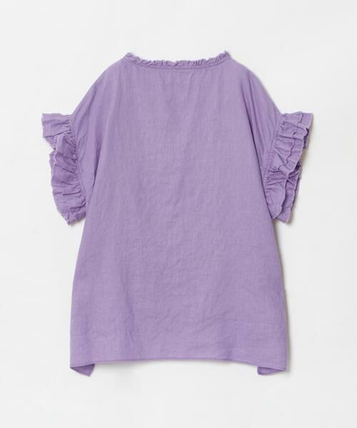 HOUSE OF LOTUS / ハウス オブ ロータス シャツ・ブラウス | リネンフリルブラウス | 詳細28