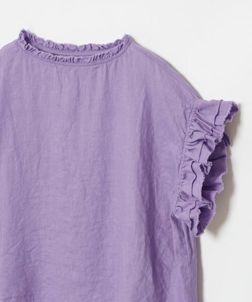 HOUSE OF LOTUS / ハウス オブ ロータス シャツ・ブラウス | リネンフリルブラウス | 詳細29