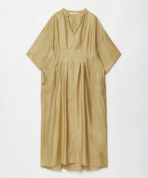 HOUSE OF LOTUS / ハウス オブ ロータス ワンピース | ライトモールスキンバレルタックワンピース | 詳細15