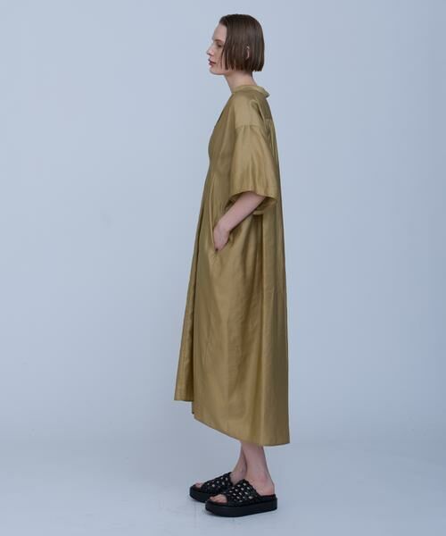 HOUSE OF LOTUS / ハウス オブ ロータス ワンピース | ライトモールスキンバレルタックワンピース | 詳細2
