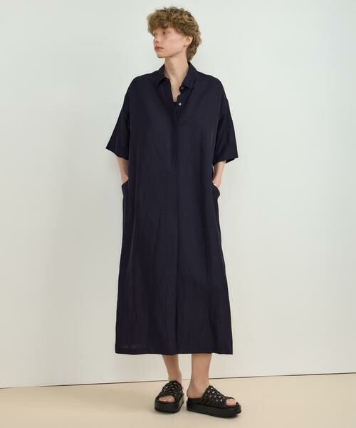 HOUSE OF LOTUS / ハウス オブ ロータス ワンピース | レイヤードライク ブライトシャツワンピース | 詳細2