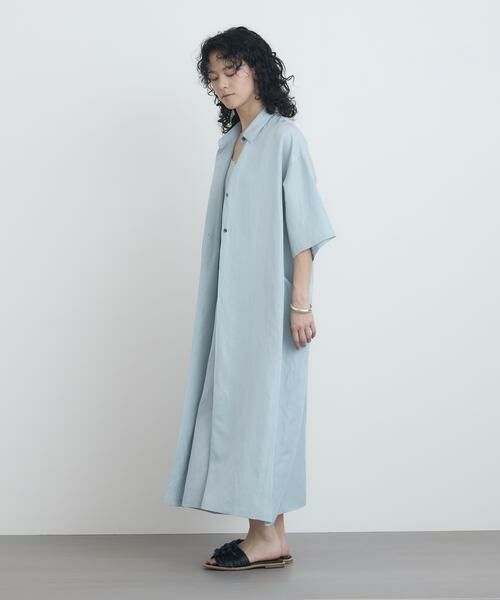 HOUSE OF LOTUS / ハウス オブ ロータス ワンピース | レイヤードライク ブライトシャツワンピース | 詳細6
