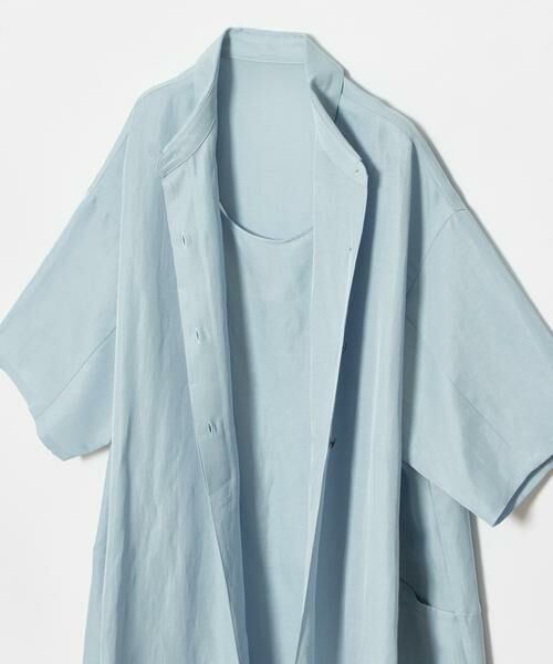 HOUSE OF LOTUS / ハウス オブ ロータス ワンピース | レイヤードライク ブライトシャツワンピース | 詳細9