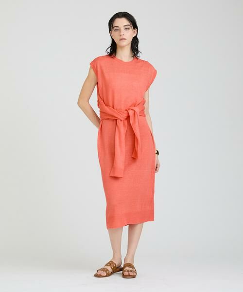 HOUSE OF LOTUS / ハウス オブ ロータス ワンピース | ピュアリネン2WAYワンピース | 詳細14