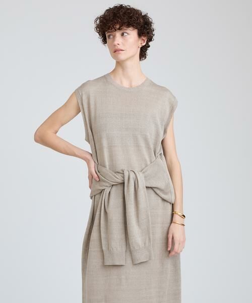 HOUSE OF LOTUS / ハウス オブ ロータス ワンピース | ピュアリネン2WAYワンピース | 詳細6