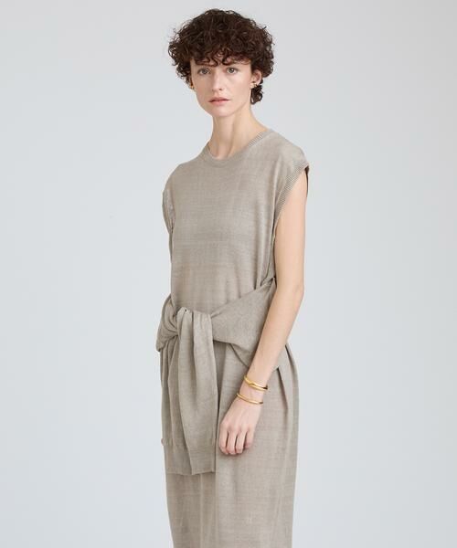 HOUSE OF LOTUS / ハウス オブ ロータス ワンピース | ピュアリネン2WAYワンピース | 詳細7