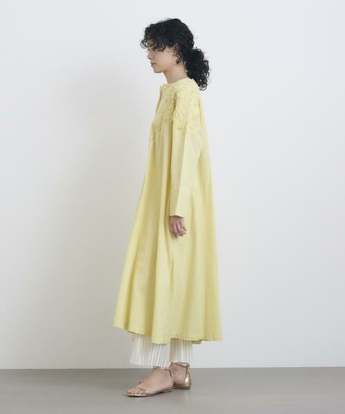 HOUSE OF LOTUS / ハウス オブ ロータス ワンピース | エンブロイダリーサッカーワンピース | 詳細9