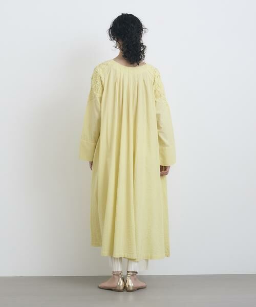 HOUSE OF LOTUS / ハウス オブ ロータス ワンピース | エンブロイダリーサッカーワンピース | 詳細10