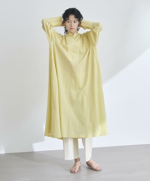 HOUSE OF LOTUS / ハウス オブ ロータス ワンピース | エンブロイダリーサッカーワンピース | 詳細11