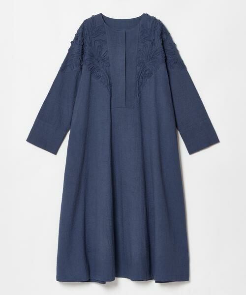 HOUSE OF LOTUS / ハウス オブ ロータス ワンピース | エンブロイダリーサッカーワンピース | 詳細30