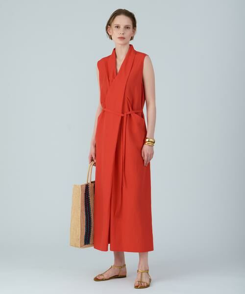 HOUSE OF LOTUS / ハウス オブ ロータス ワンピース | ライトタンブラードレーピングワンピース | 詳細2