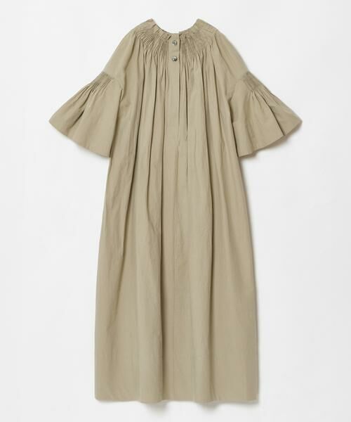 HOUSE OF LOTUS / ハウス オブ ロータス ワンピース | ブロードタックシャーリングワンピース | 詳細1