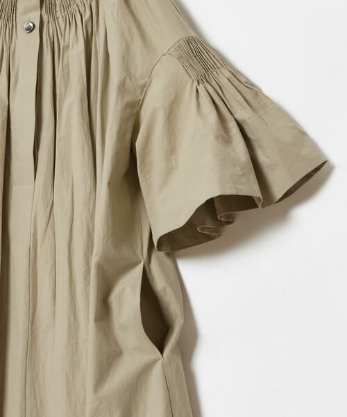 HOUSE OF LOTUS / ハウス オブ ロータス ワンピース | ブロードタックシャーリングワンピース | 詳細11