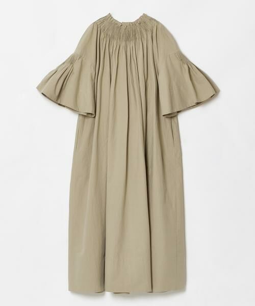 HOUSE OF LOTUS / ハウス オブ ロータス ワンピース | ブロードタックシャーリングワンピース | 詳細13