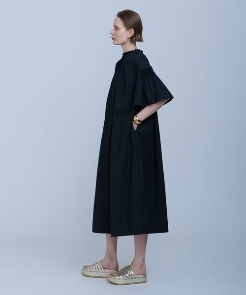 HOUSE OF LOTUS / ハウス オブ ロータス ワンピース | ブロードタックシャーリングワンピース | 詳細8