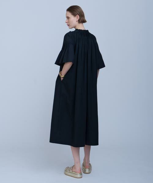 HOUSE OF LOTUS / ハウス オブ ロータス ワンピース | ブロードタックシャーリングワンピース | 詳細9