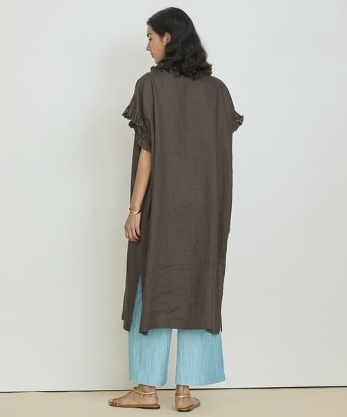 HOUSE OF LOTUS / ハウス オブ ロータス ワンピース | リネンフリルワンピース | 詳細8