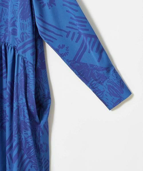 セール】 パッチワークフラワープリントワンピース （ワンピース