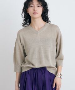 HOUSE OF LOTUS / ハウス オブ ロータス ニット・セーター | ピュアリネンプルオーバー