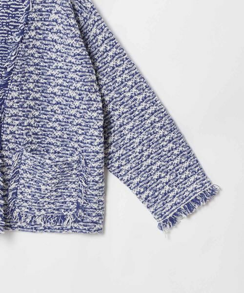 HOUSE OF LOTUS / ハウス オブ ロータス カーディガン・ボレロ | ミックスツイードノーカラーカーディガン | 詳細11