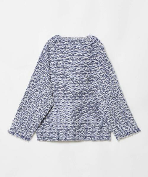 HOUSE OF LOTUS / ハウス オブ ロータス カーディガン・ボレロ | ミックスツイードノーカラーカーディガン | 詳細9