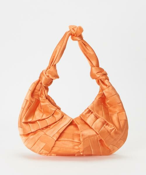 HOUSE OF LOTUS/ハウス オブ ロータス パッチワークリボンバッグ コーラル F HOUSE OF LOTUS/ハウス オブ ロータス パッチワークリボンバッグ コーラル F