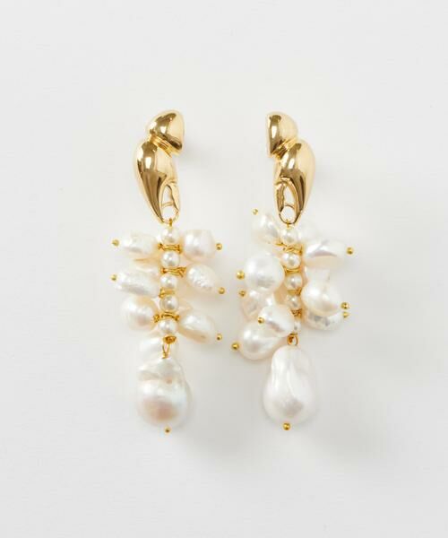 HOUSE OF LOTUS/ハウス オブ ロータス HERA PEARL EARING ホワイト F HOUSE OF LOTUS/ハウス オブ ロータス HERA PEARL EARING ホワイト F