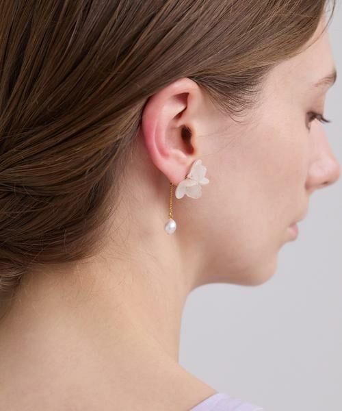 HOUSE OF LOTUS / ハウス オブ ロータス ピアス・イヤリング | PEARL ajisai ピアス | 詳細3