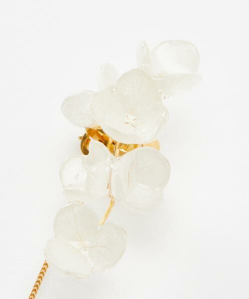 HOUSE OF LOTUS / ハウス オブ ロータス ピアス・イヤリング | PEARL ajisai イヤカフ | 詳細4