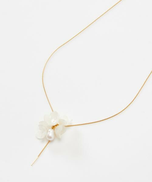 HOUSE OF LOTUS / ハウス オブ ロータス ネックレス・ペンダント・チョーカー | PEARL ajisai ラリエット | 詳細5