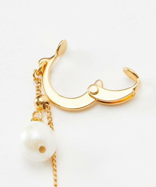 HOUSE OF LOTUS / ハウス オブ ロータス ピアス・イヤリング | PEARL suzuran チェーンイヤカフ | 詳細5