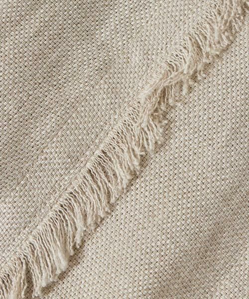 HOUSE OF LOTUS / ハウス オブ ロータス ベスト | リネンオックスフリンジジレ | 詳細12