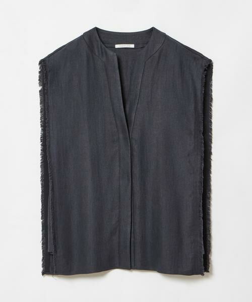 HOUSE OF LOTUS / ハウス オブ ロータス ベスト | リネンオックスフリンジジレ | 詳細14